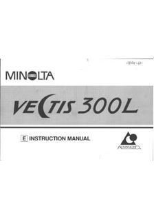 Minolta Vectis 300 L manual. Camera Instructions.